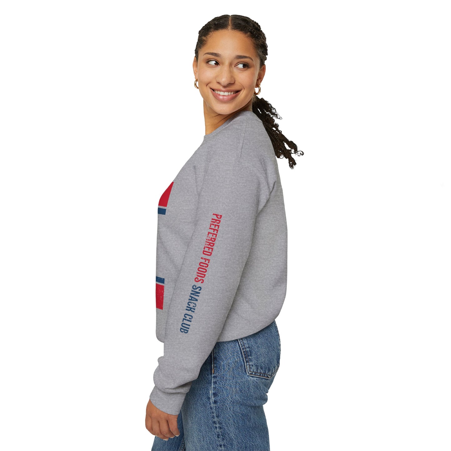 Après OT - Preferred Foods Snack Club - Adult Unisex Heavy Blend™ Crewneck Sweatshirt