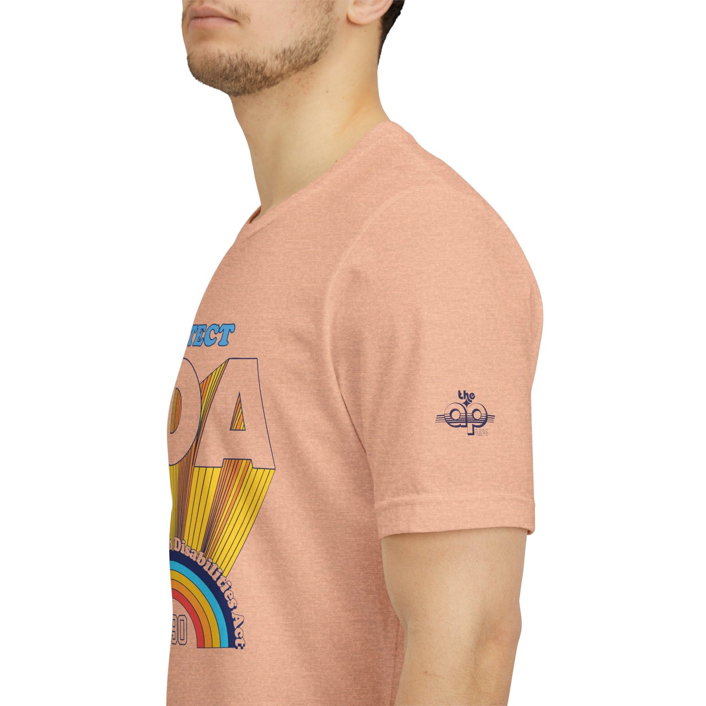 Protect ADA - Americans With Disabilities Act 1990 - Adult Unisex Jersey Short Sleeve Tee