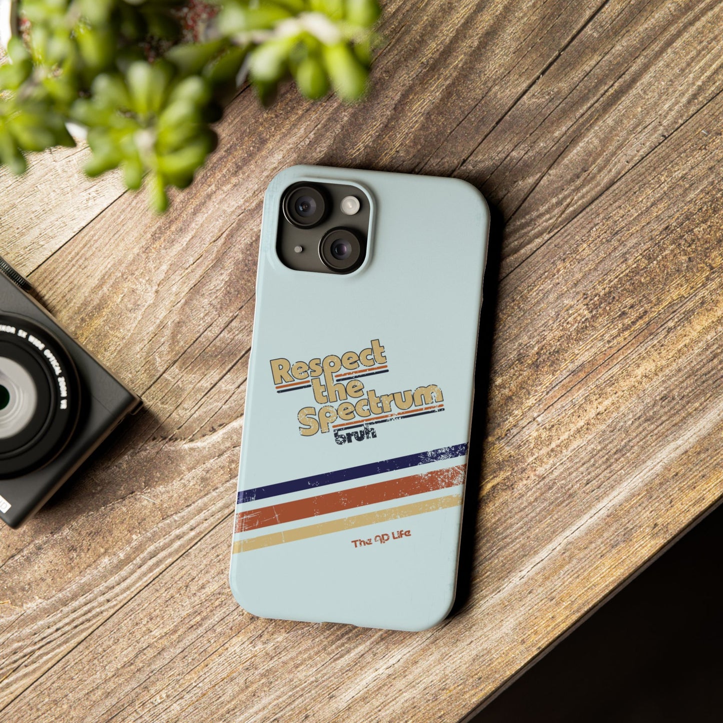 Respect The Spectrum - iPhone Case