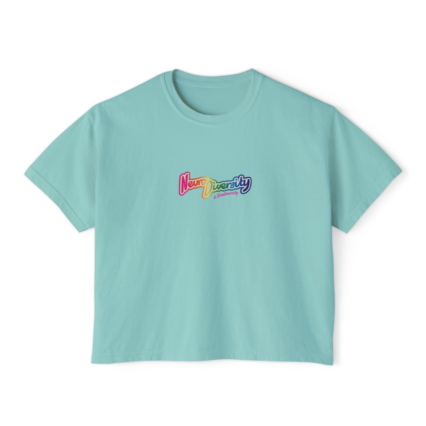 Neurodiversity is Biodiversity - Women's Boxy Tee