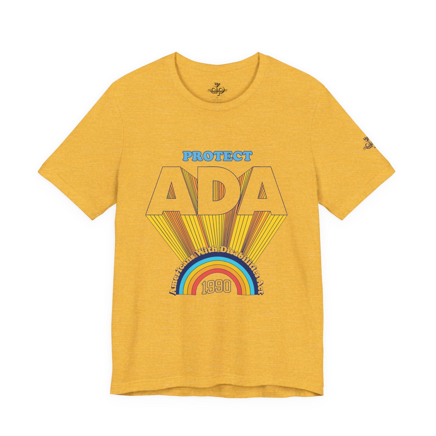 Protect ADA - Americans With Disabilities Act 1990 - Adult Unisex Jersey Short Sleeve Tee