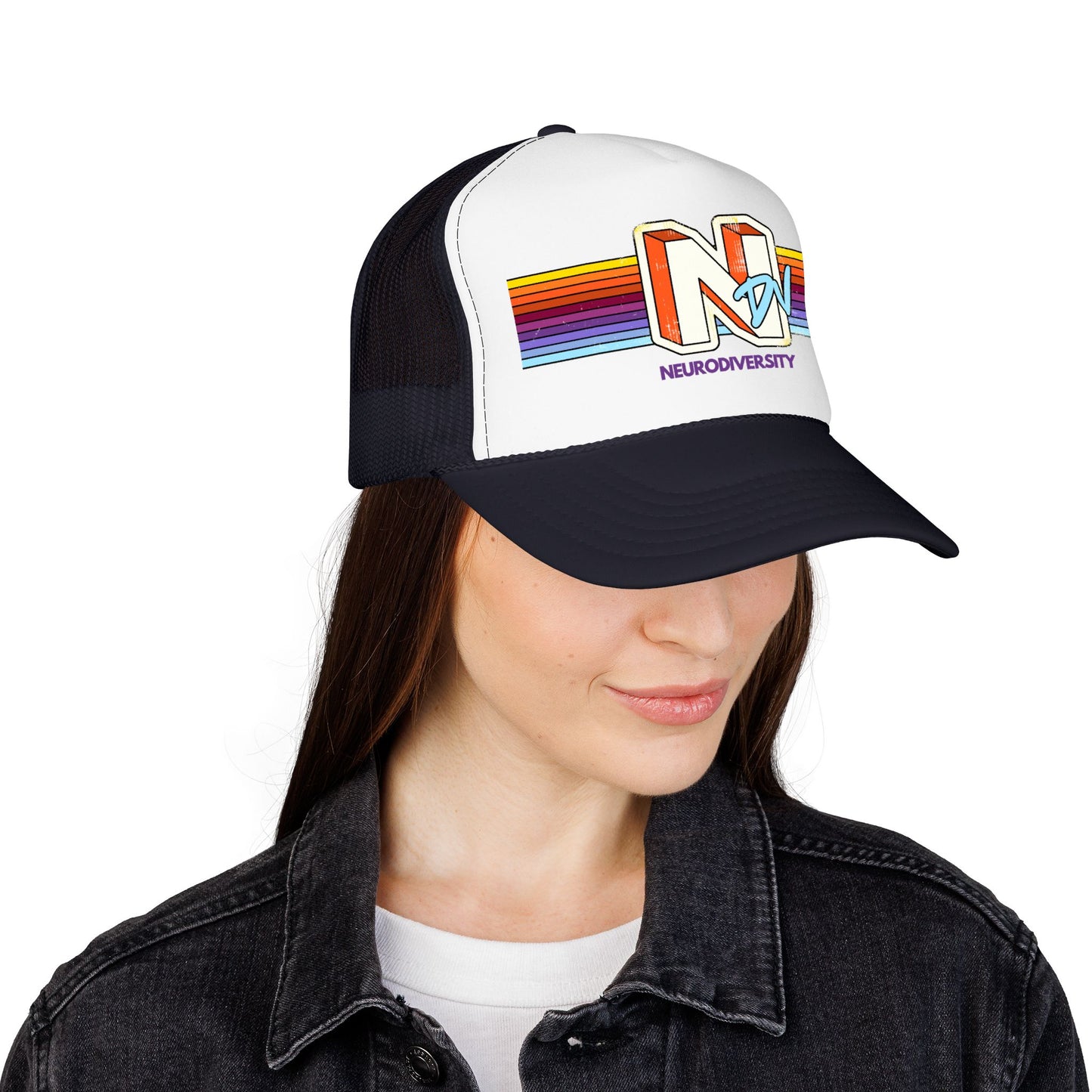 NDV - Neurodiversity - Adult Unisex Foam Trucker Hat