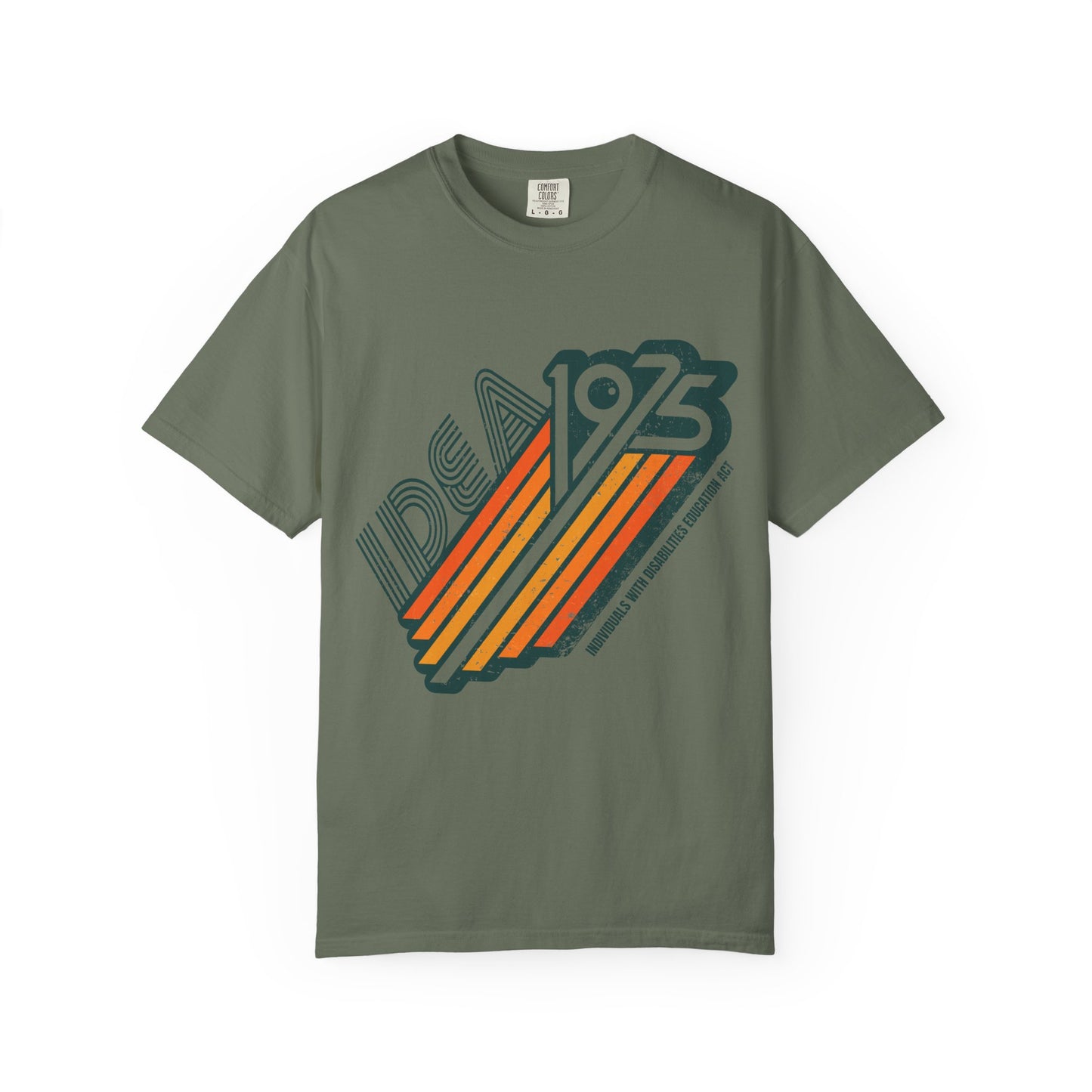 IDEA - 1975 - Individuals with Disabilities Education Act - Unisex Garment-Dyed T-shirt