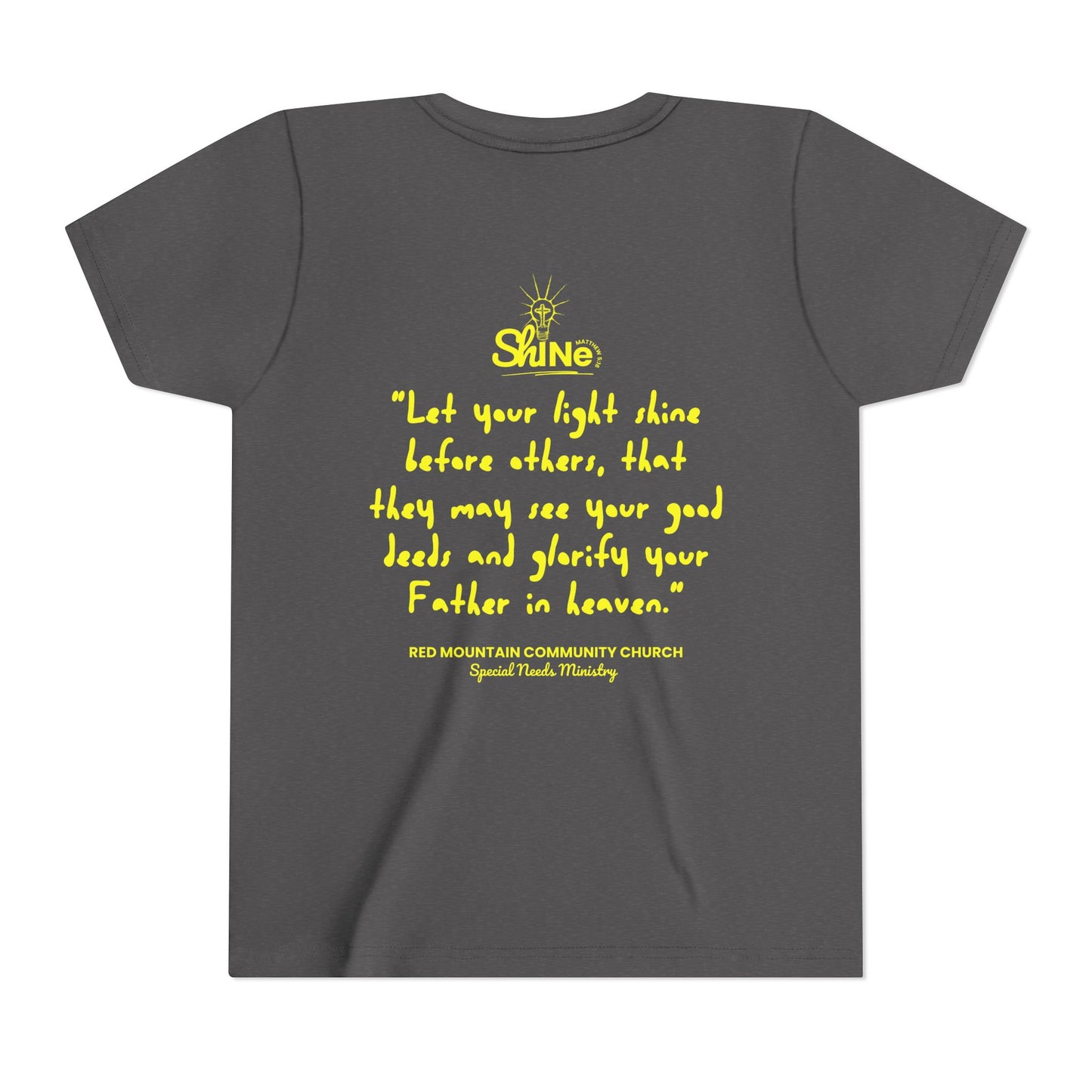 RMCC Shine Youth Unisex Short Sleeve Tee