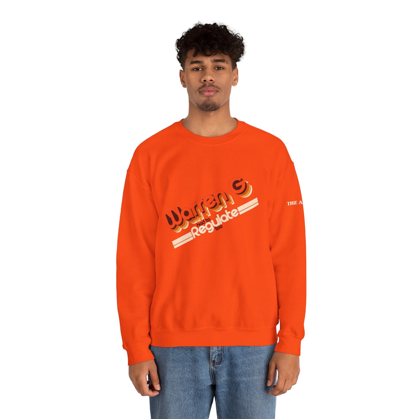 Warren G Had to Regulate Too - Adult Unisex Heavy Blend™ Crewneck Sweatshirt