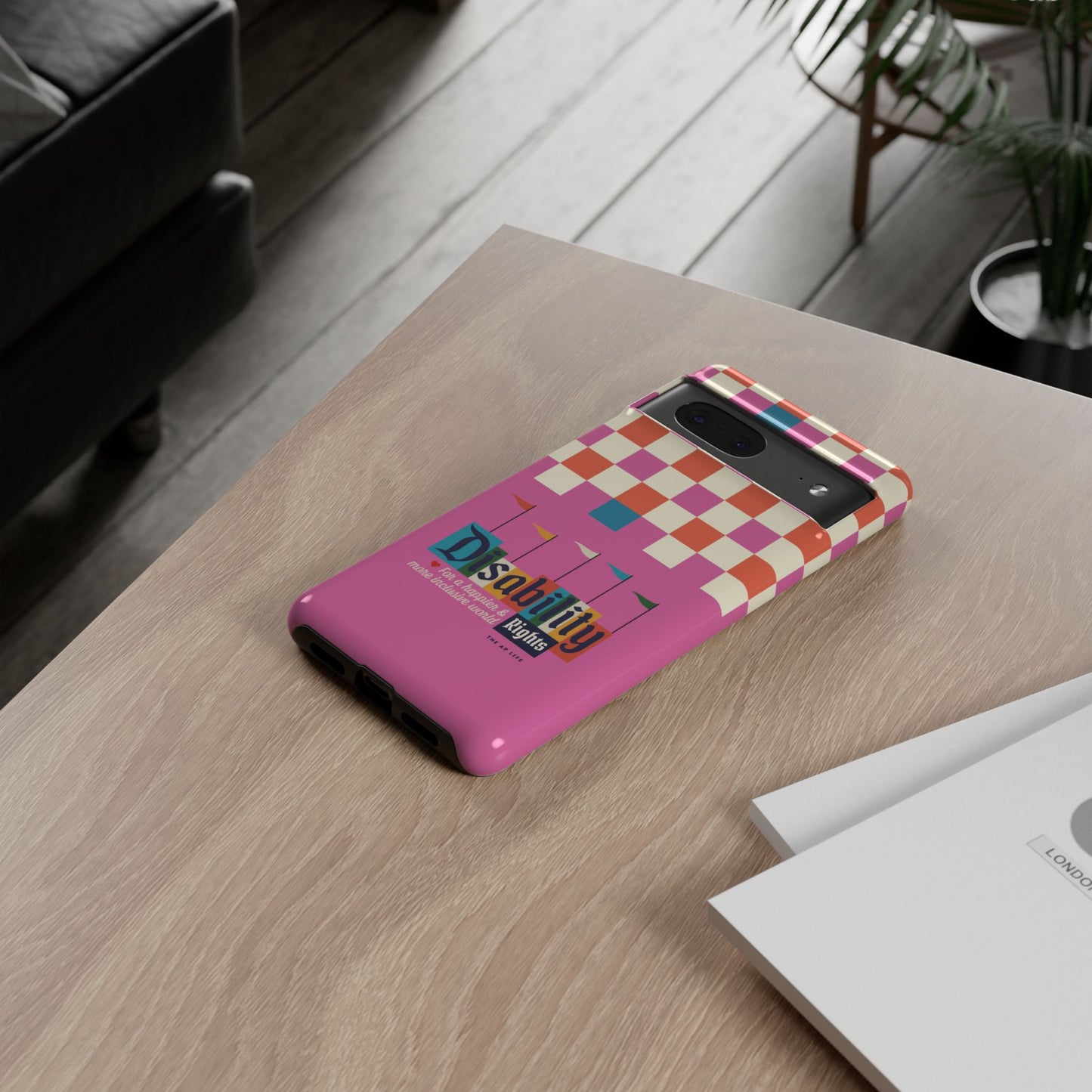 Disability Rights for a Happier & More Inclusive World - Android Phone Case for Google Pixel & Samsung Phones