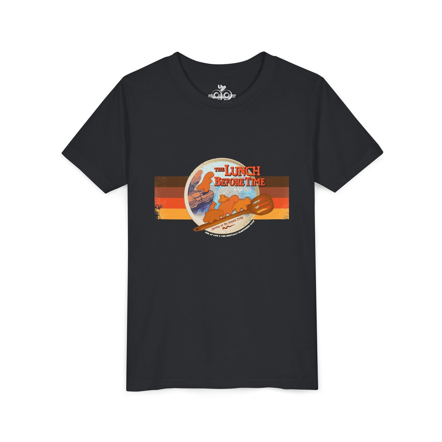 The Lunch Before Time - Serving Up The Sequels Daily - Unisex Youth Short Sleeve Tee - Collab with TMEC
