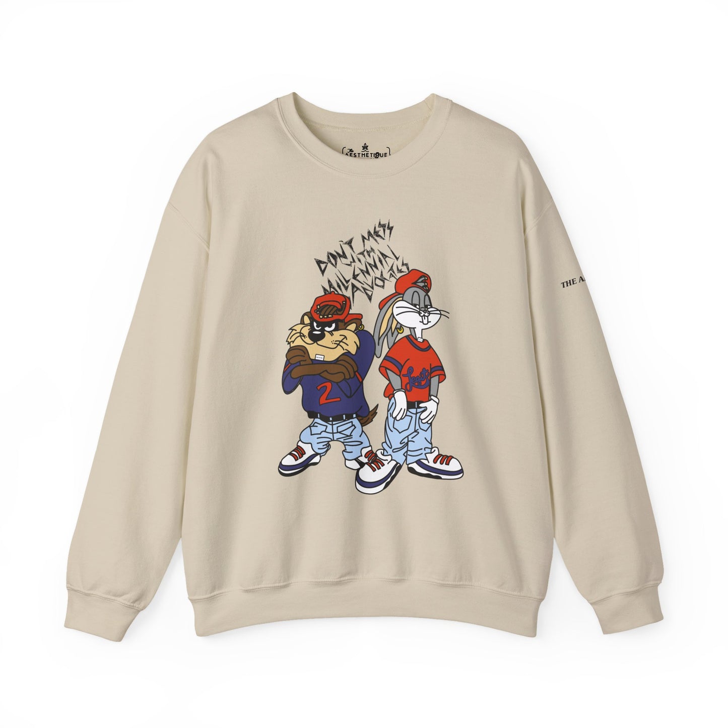 Don't Mess With Millennial Advocates - Adult Unisex Heavy Blend™ Crewneck Sweatshirt
