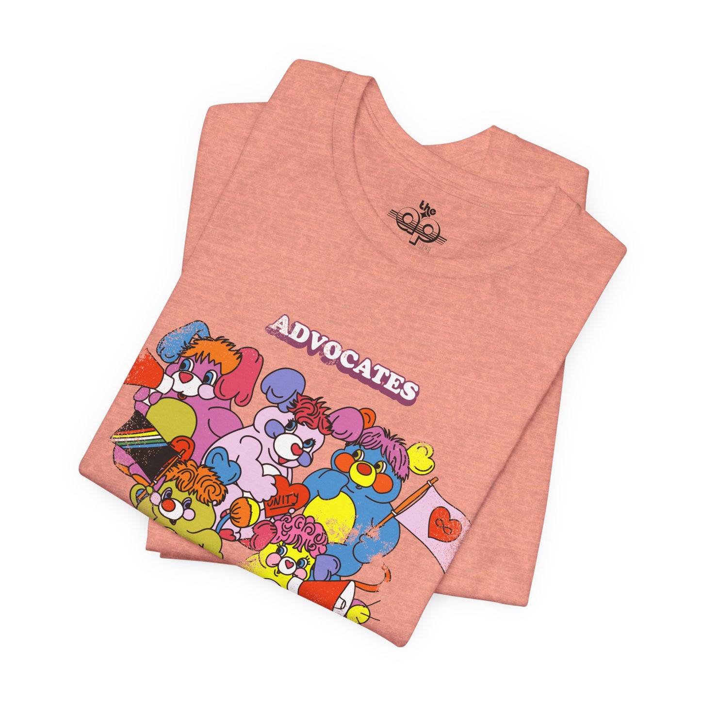 Advocates, Pop-Off - Adult Unisex Jersey Short Sleeve Tee