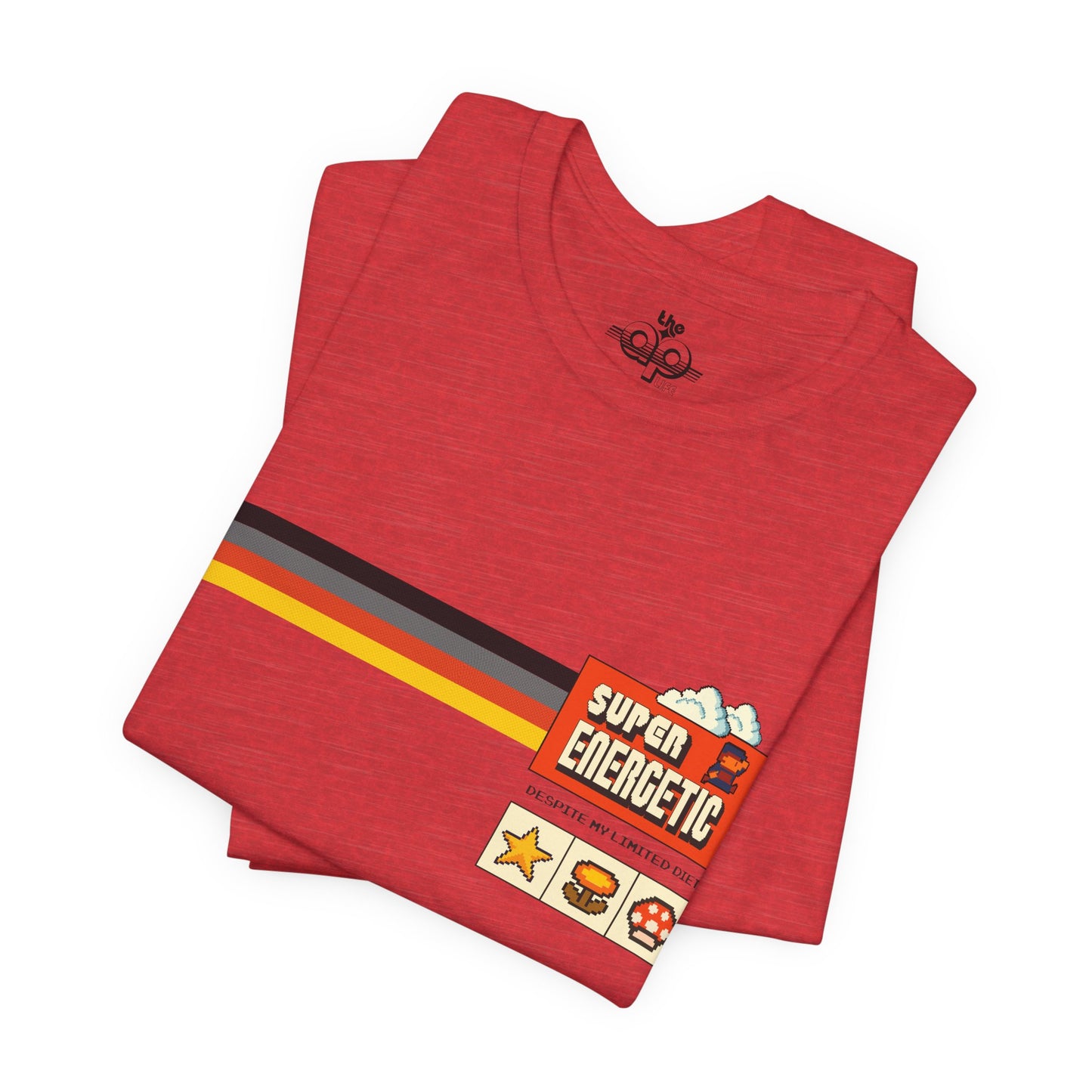 Super Energetic Despite My Limited Diet - Adult Unisex Jersey Short Sleeve Tee