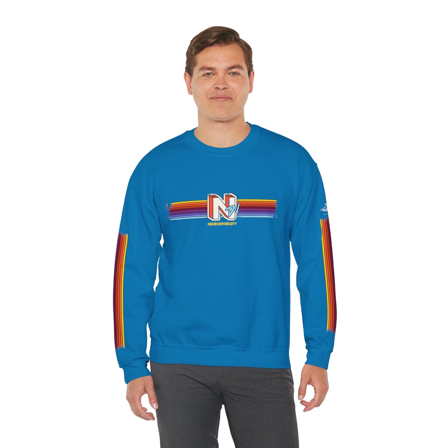 NDV - Neurodiversity - Adult Unisex Heavy Blend™ Crewneck Sweatshirt