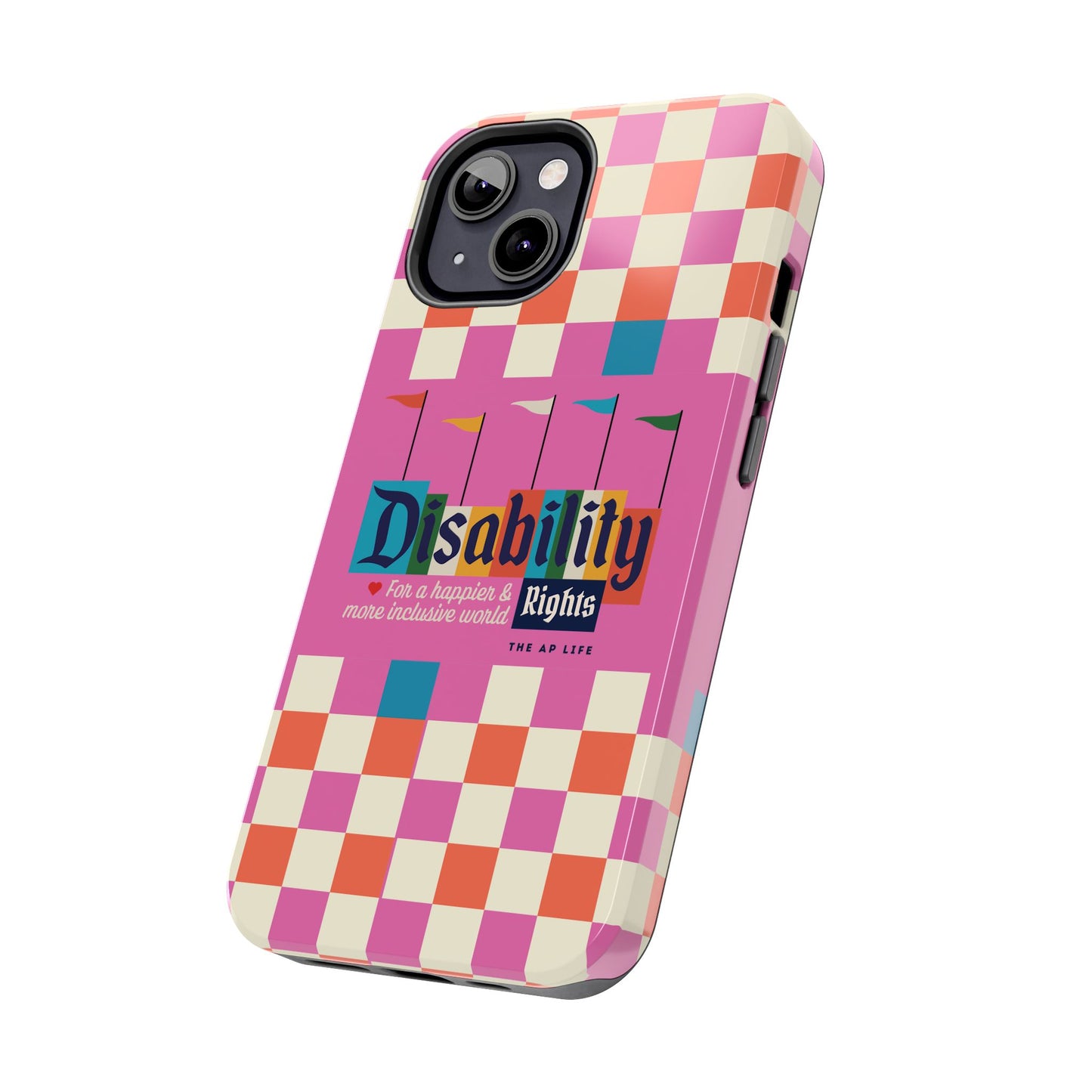 Disability Rights for A Happier & More Inclusive World - iPhone Case