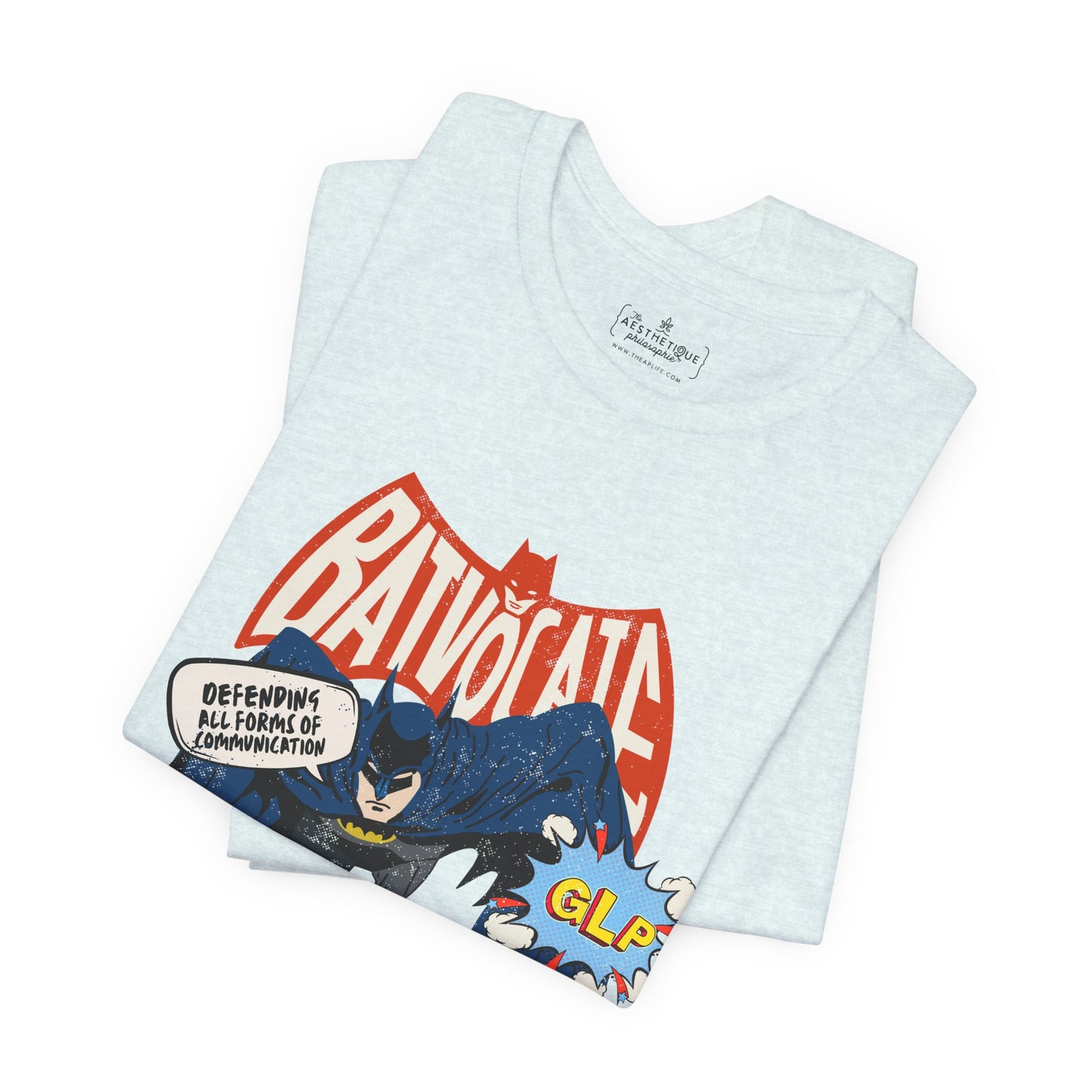 Batvocate - Defending All Forms of Communication - AAC - GLP - S2C - Adult Unisex Jersey Tee