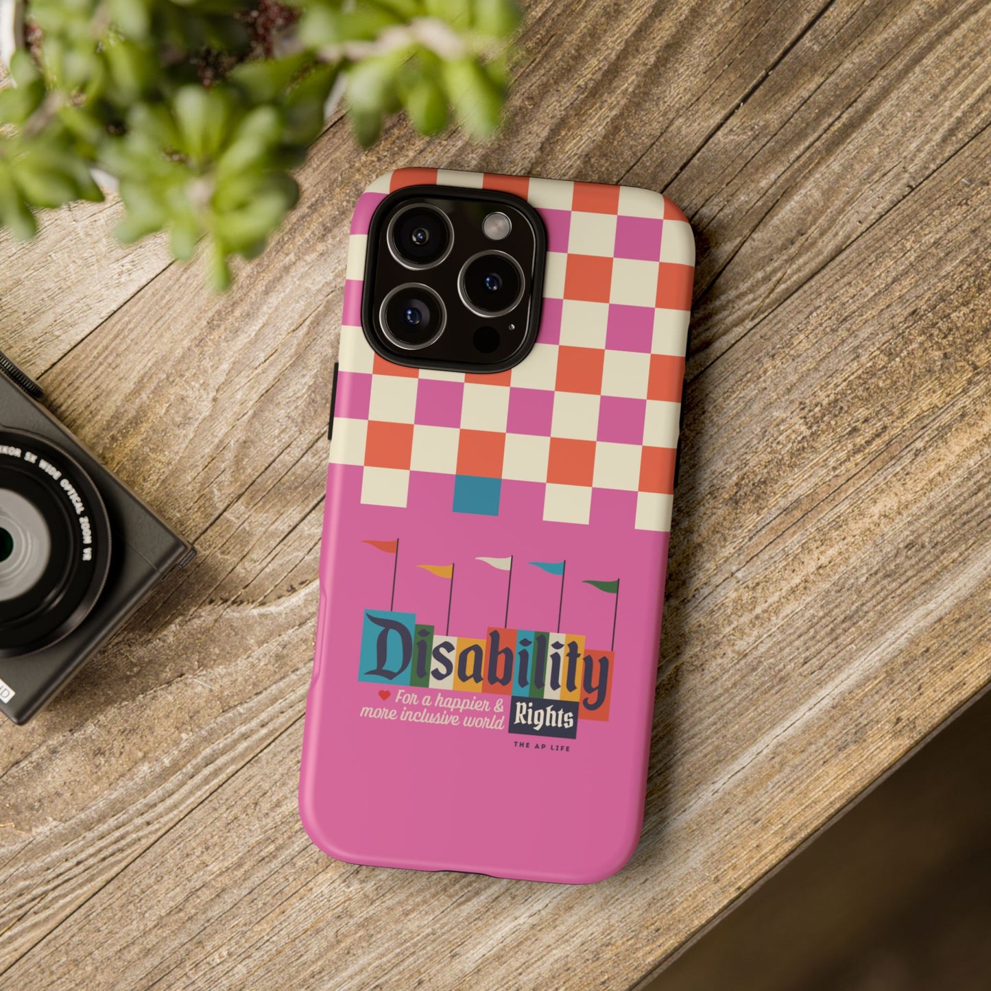 Disability Rights for a Happier & More Inclusive World - Android Phone Case for Google Pixel & Samsung Phones