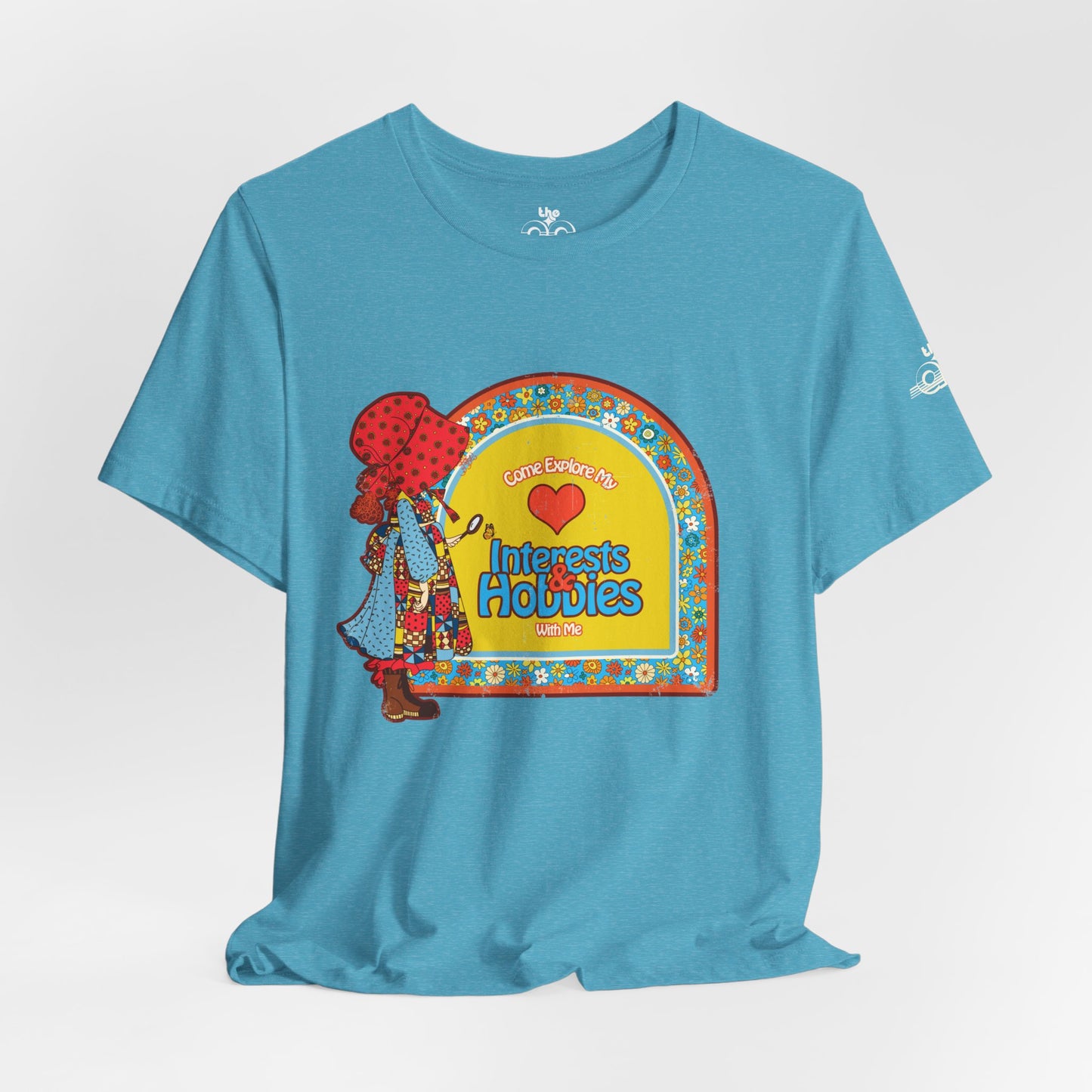 Come Explore My Interests & Hobbies with Me - Adult Unisex Jersey Short Sleeve Tee