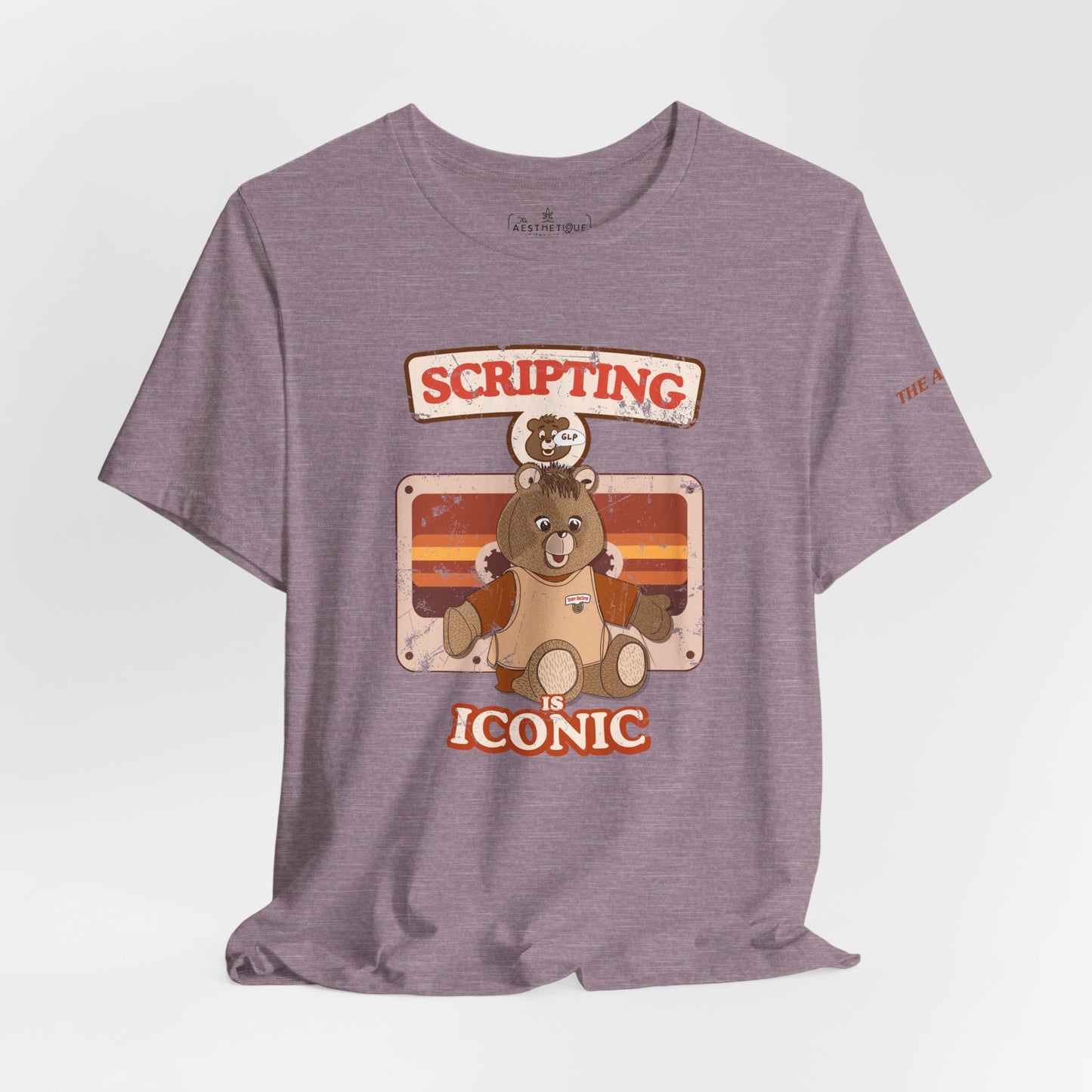 Scripting is Iconic - GLP - Teddy RecSpin - Adult Unisex Jersey Tee