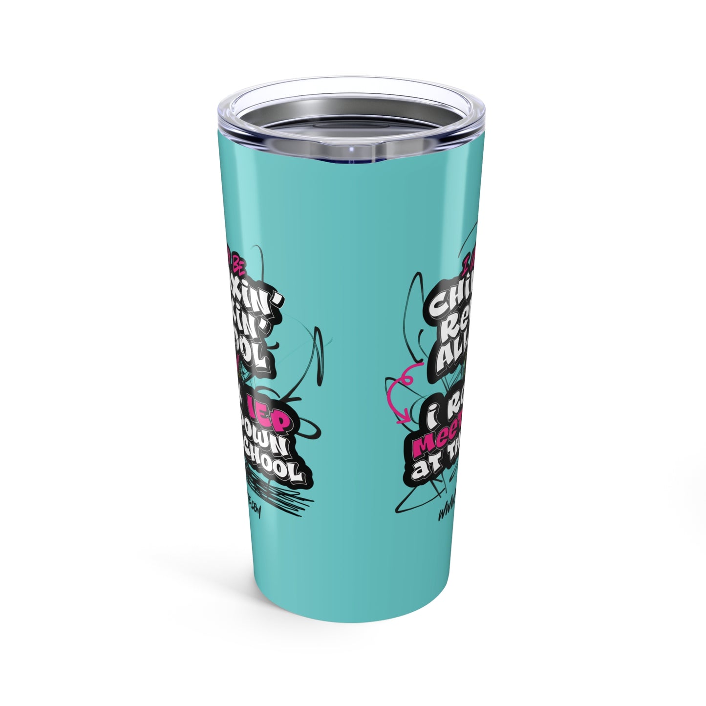 IEP Meets Fresh Prince Style - 20oz insluated coffee tumbler