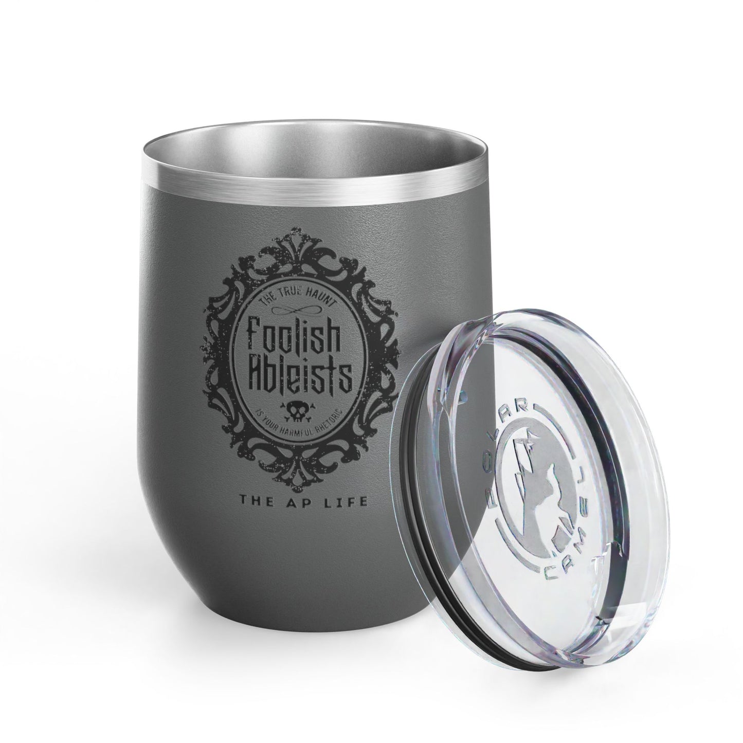 Foolish Ableists - The True Haunt is Your Harmful Rhetoric - Insulated 20oz Tumbler