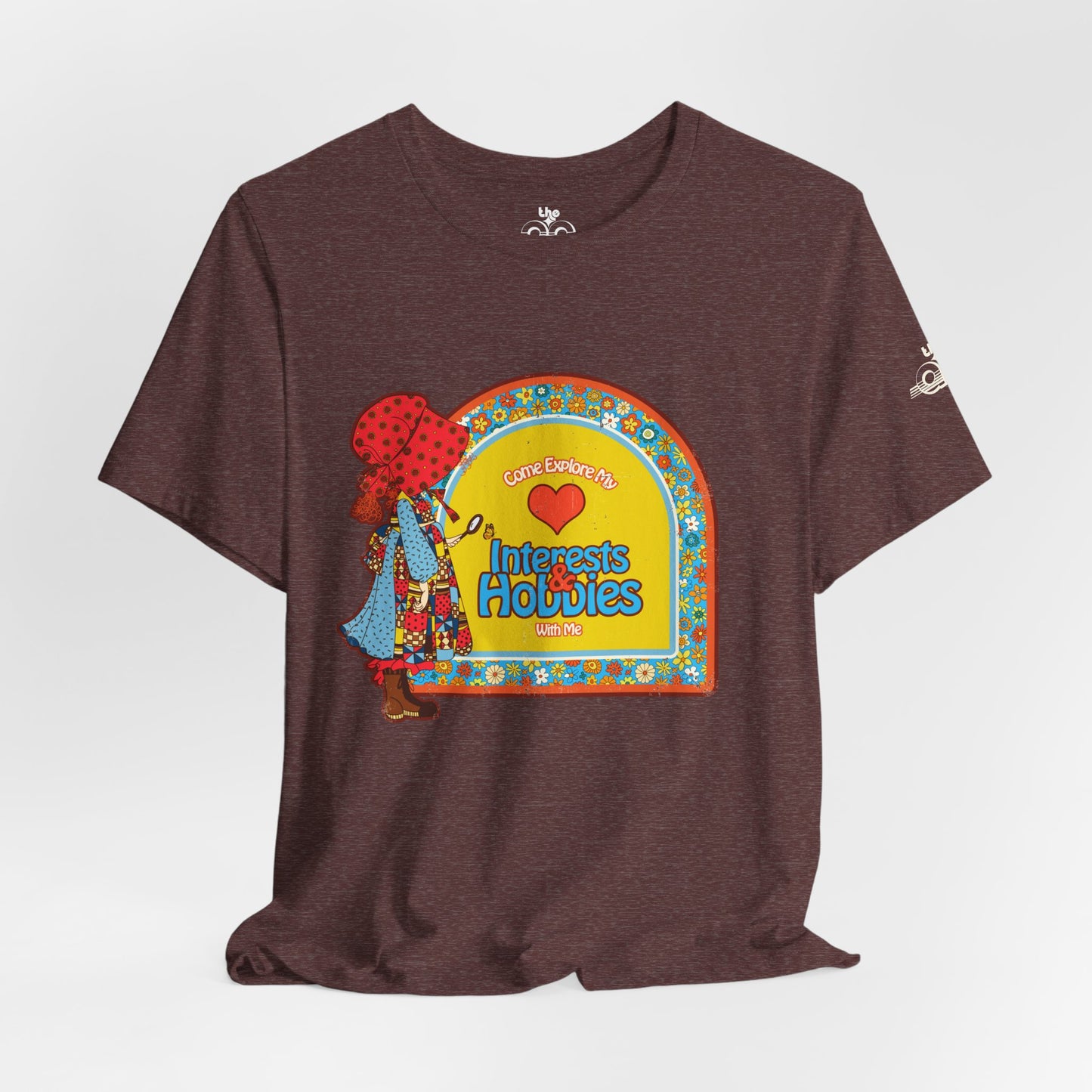 Come Explore My Interests & Hobbies with Me - Adult Unisex Jersey Short Sleeve Tee