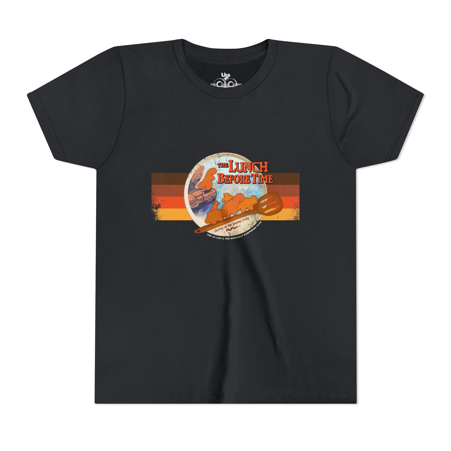 The Lunch Before Time - Serving Up The Sequels Daily - Unisex Youth Short Sleeve Tee - Collab with TMEC