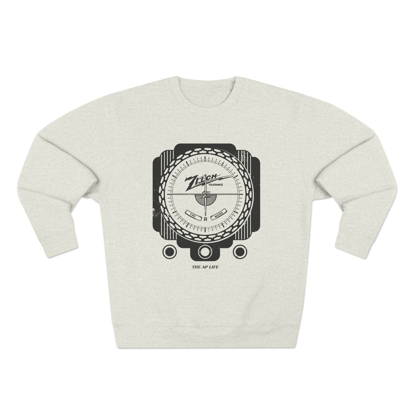 Zilch Tolerance for the R Word - Adult Unisex Crewneck Sweatshirt