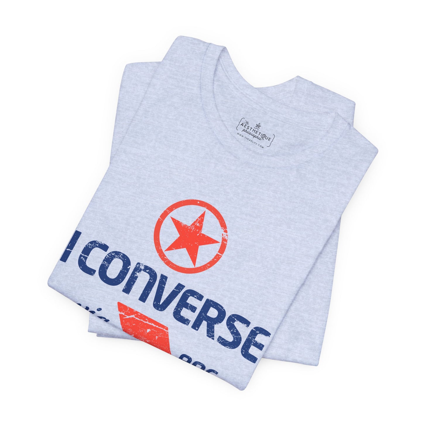 I Converse Via AAC - Unisex Jersey Short Sleeve Tee