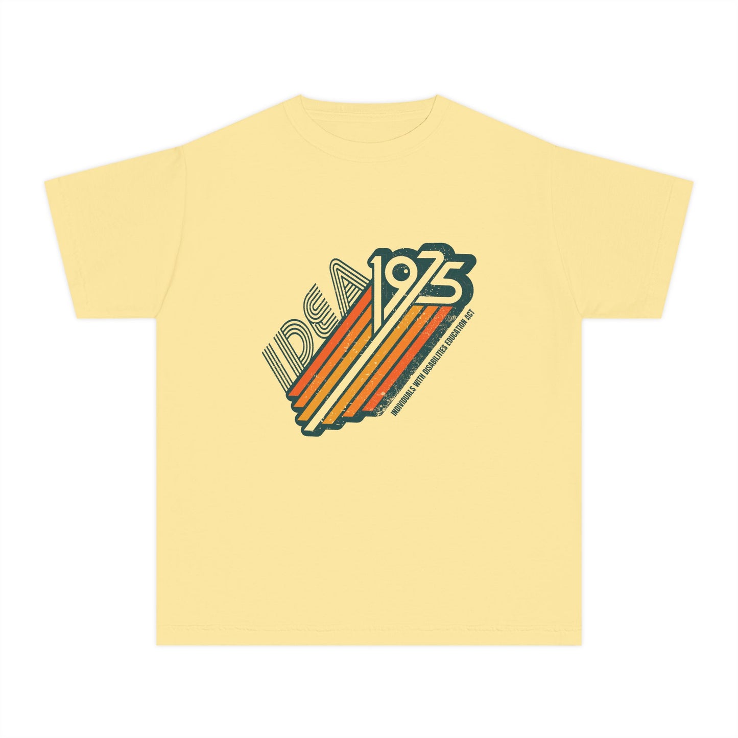 IDEA - 1975 - Individuals with Disabilities Education Act - Youth Unisex Midweight Tee