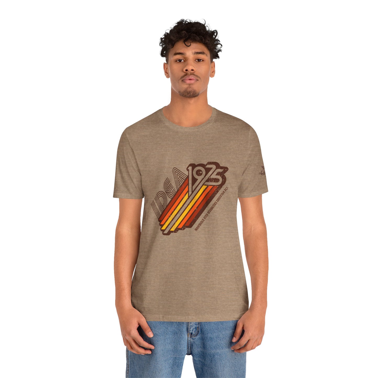 1975 IDEA - Individuals With Disabilities Education Act - Adult Unisex Jersey Short Sleeve Tee
