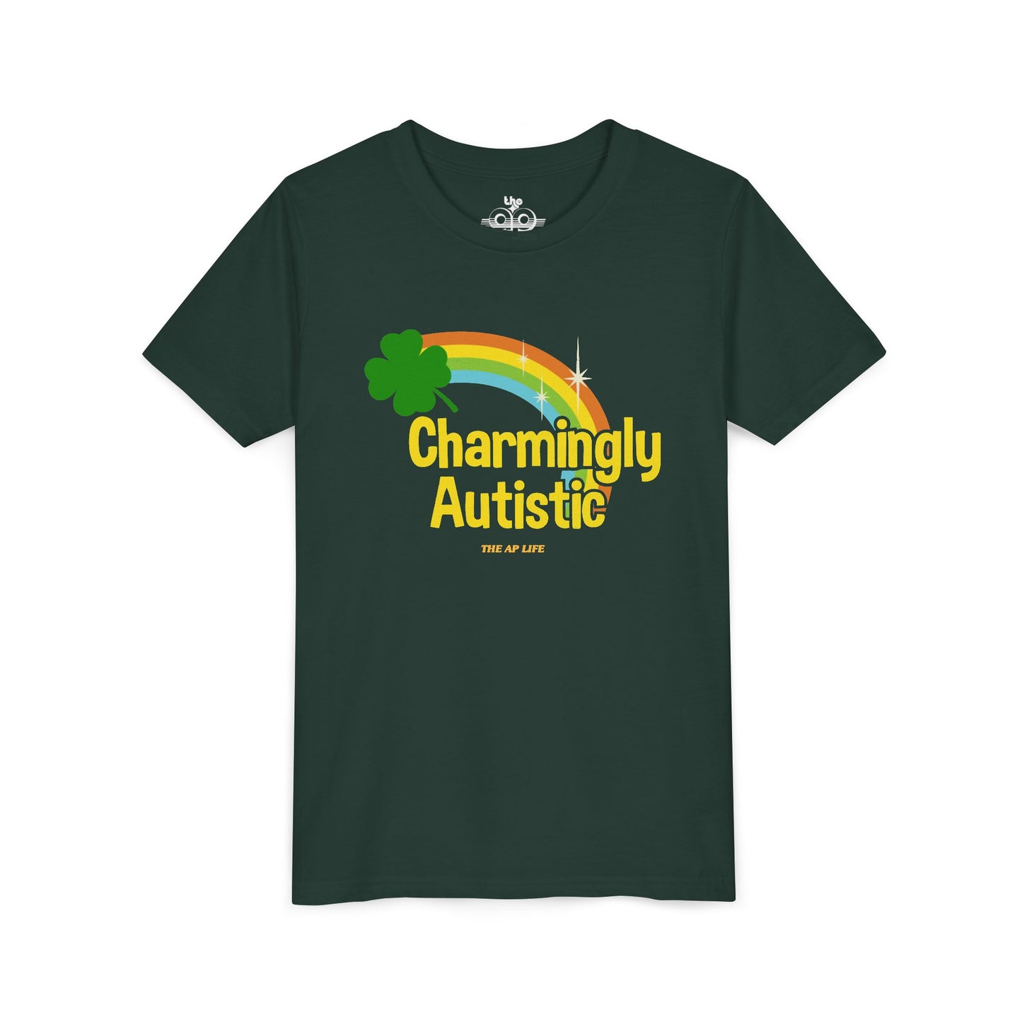 Charmingly Autistic - Youth Unisex Short Sleeve Tee