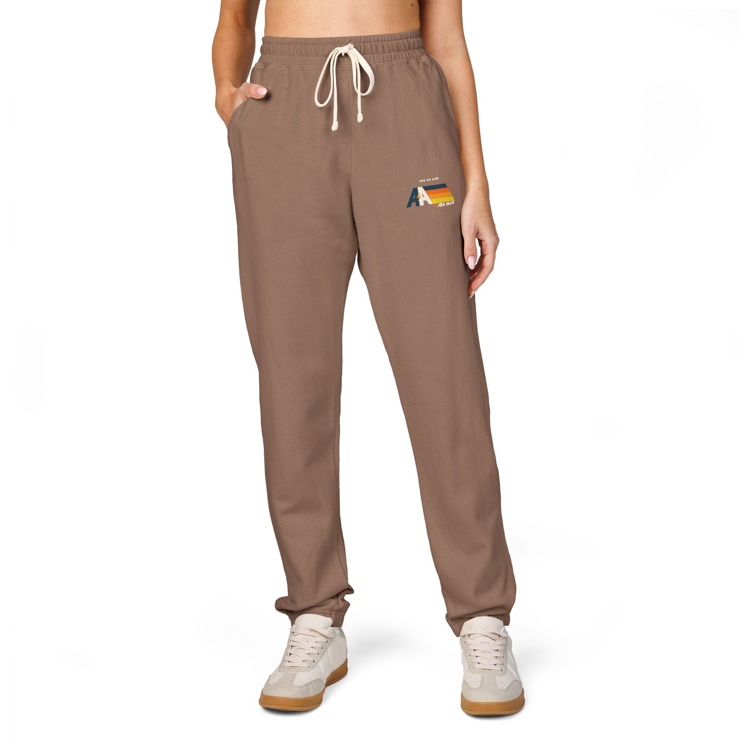 Autism Advocate - Retro Vibe - Adult Unisex Fleece Joggers