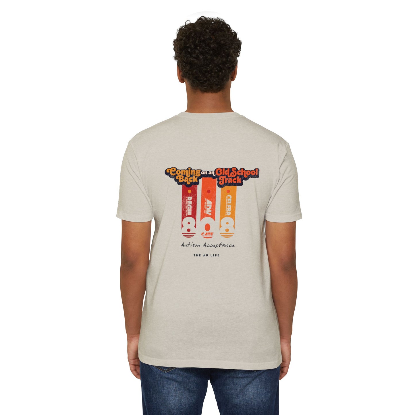 Coming Back on an Old School Track - 808 Style - Adult Unisex Jersey Tee