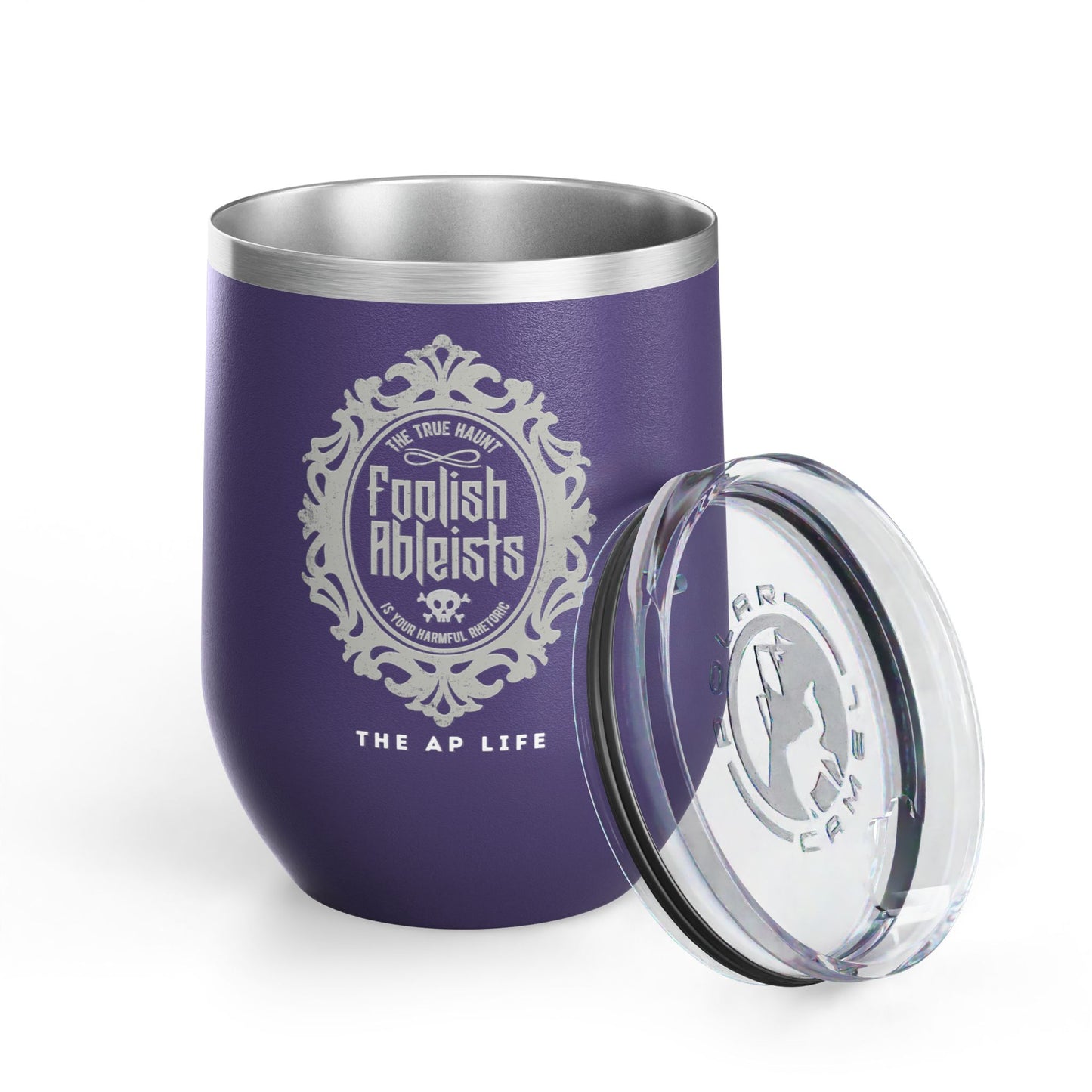 Foolish Ableists - The True Haunt is Your Harmful Rhetoric - Insulated 20oz Tumbler
