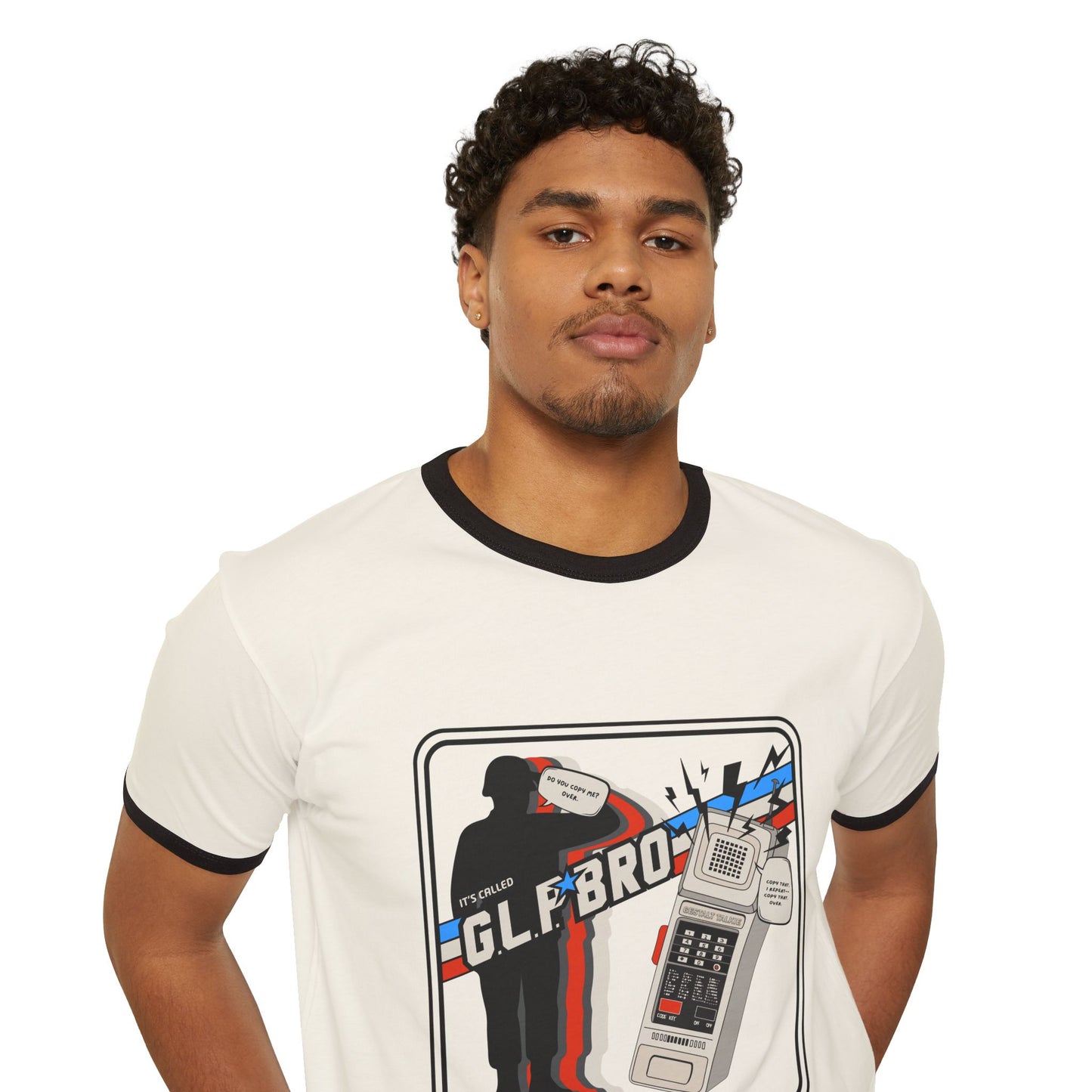 Do You Copy? It's Called GLP Bro - Gestalt - Adult Unisex Cotton Ringer T-Shirt