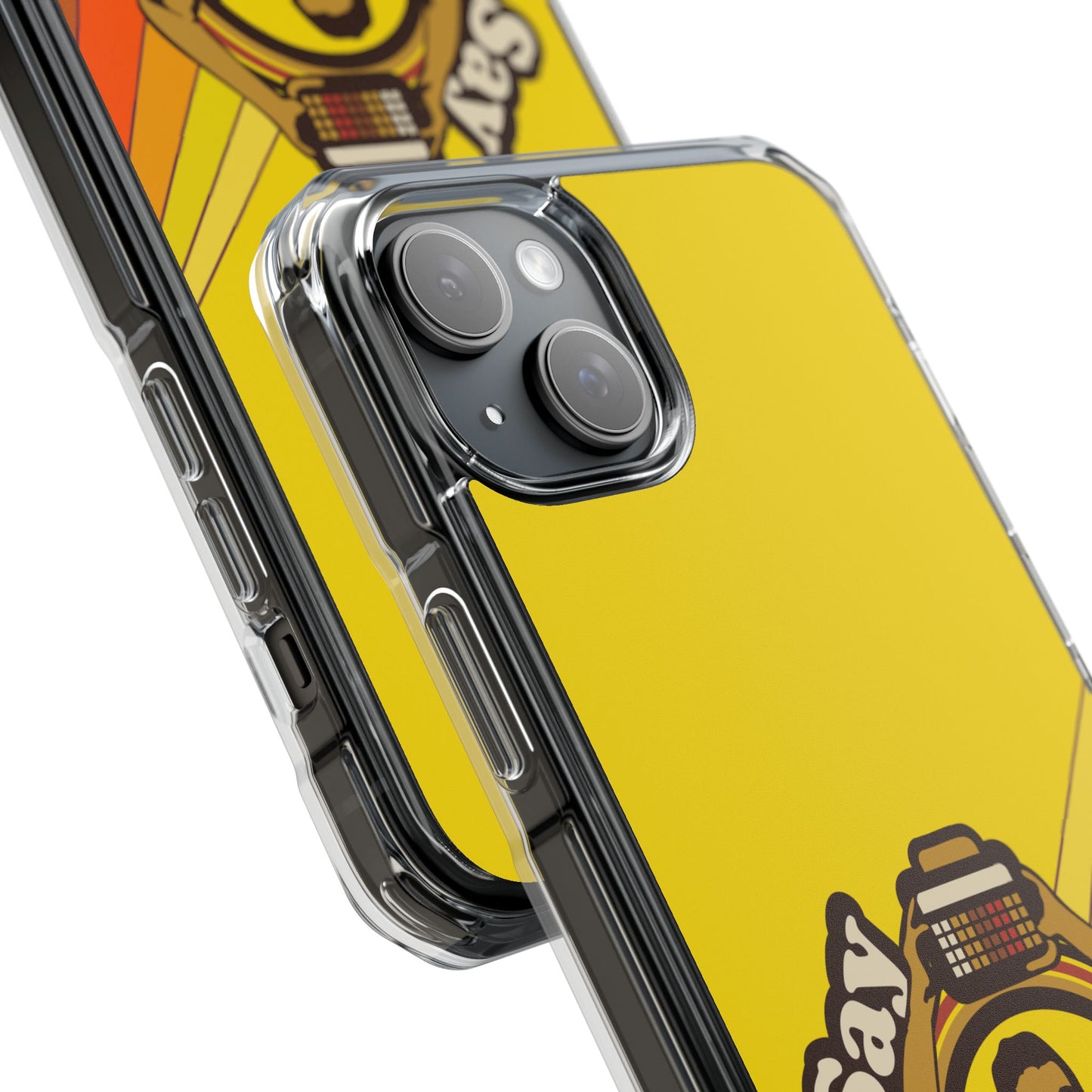 Say Anything - AAC - Lilly's Voice + The AP Life Collab - MagSafe® Clear Impact Case for iPhone