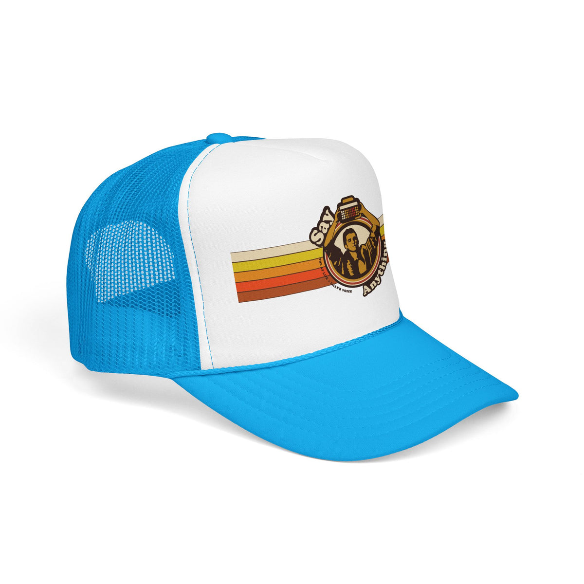 Say Anything - AAC - Lilly's Voice + The AP Life Collab - Foam Trucker Hat