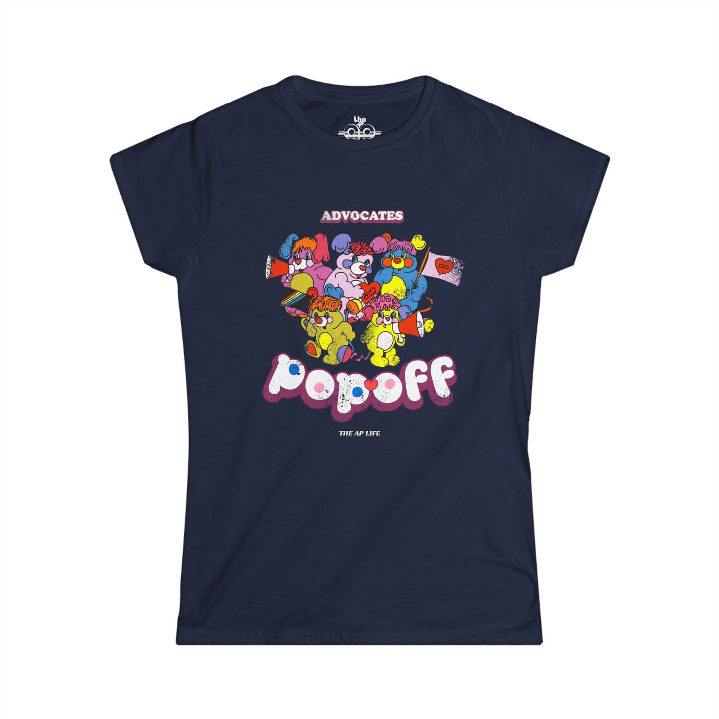 Advocates, Pop-Off  - Women's Semi-Fitted Tee
