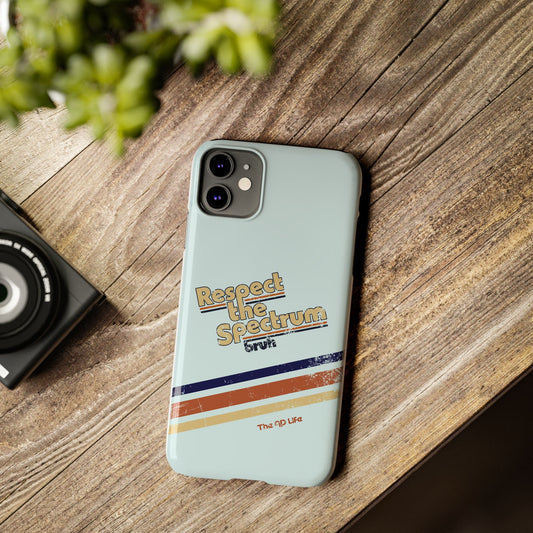 Respect The Spectrum - iPhone Case