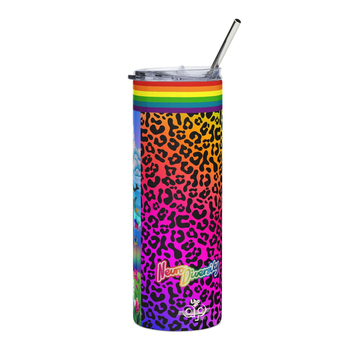 Neurodiversity is Biodiverse - Stainless Steel Tumbler, 20oz