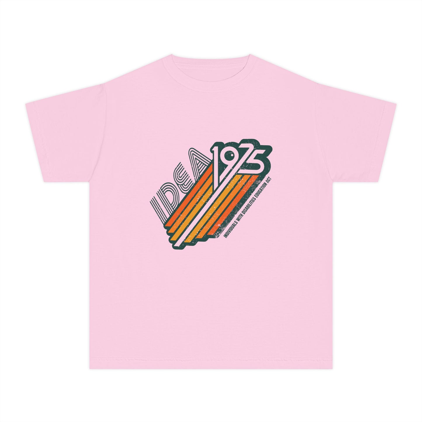 IDEA - 1975 - Individuals with Disabilities Education Act - Youth Unisex Midweight Tee