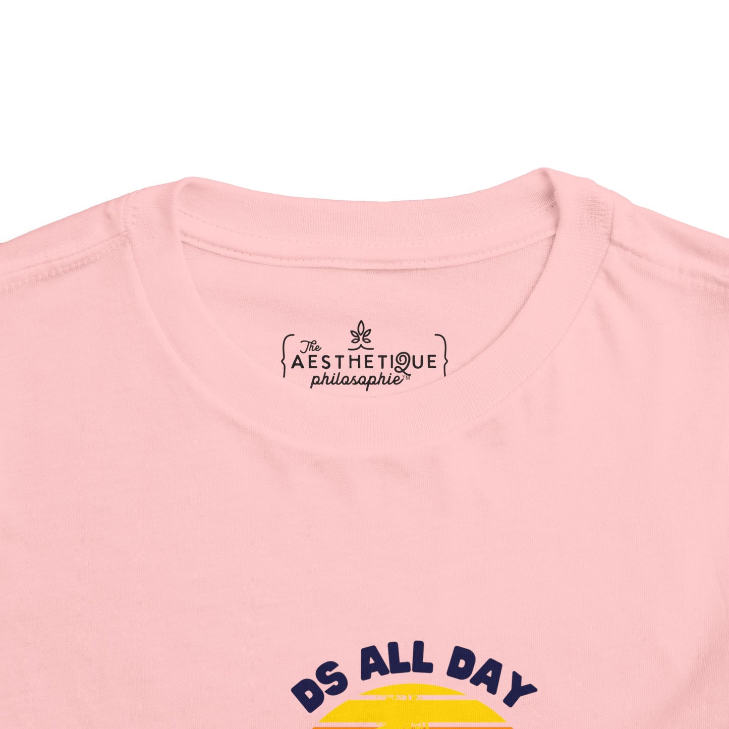 DS All Day (Turn Down For What?) DS Awareness - Toddler Jersey Tee