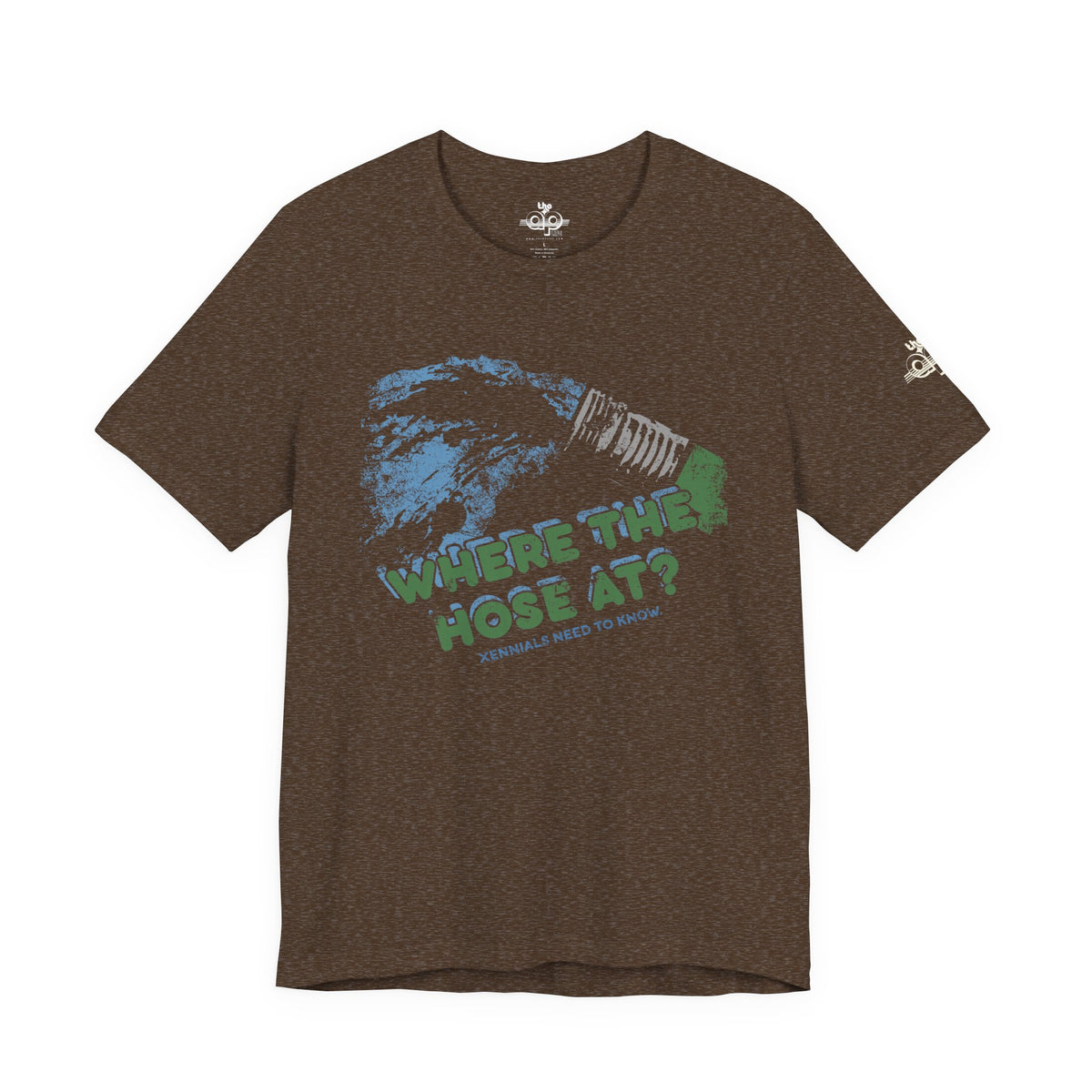 Where the Hose At? Xennials Need to Know - Adult Unisex Jersey Short Sleeve Tee