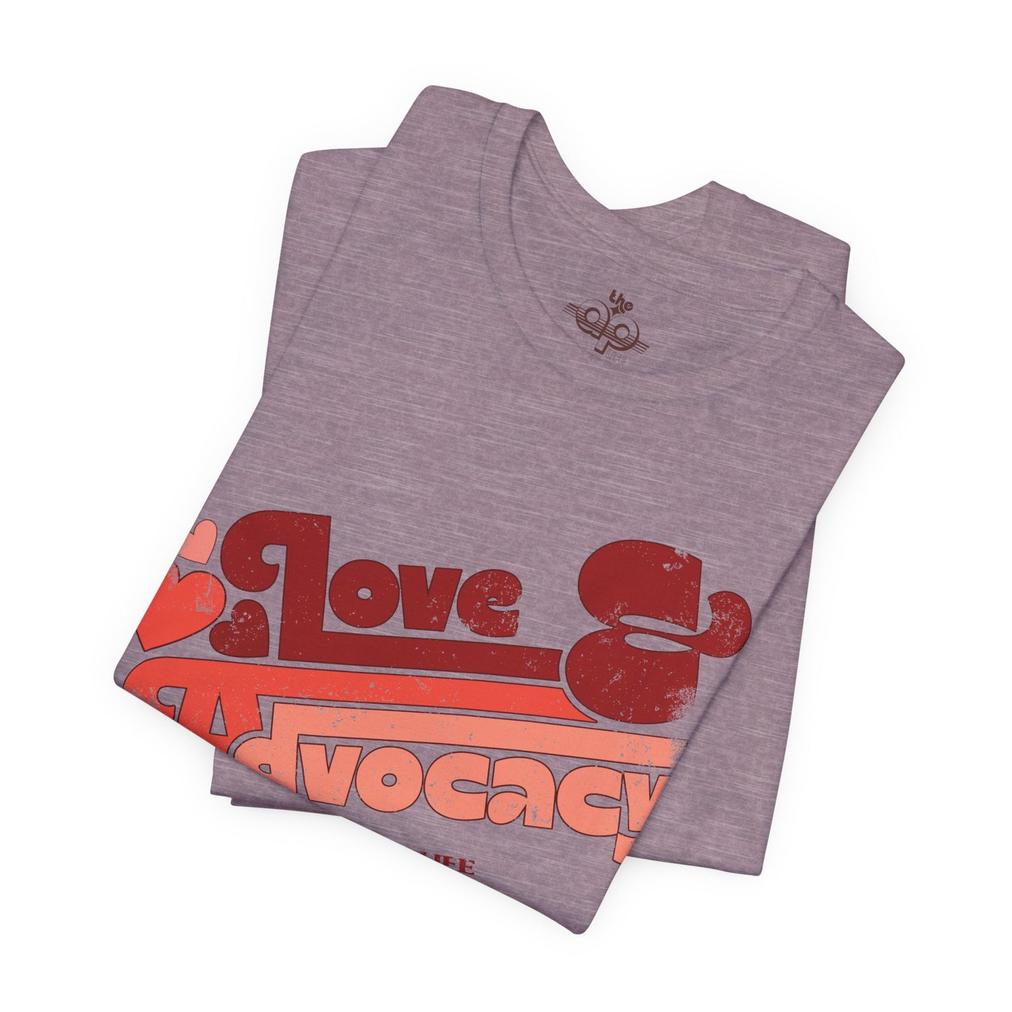 Love & Advocacy - Adult Unisex Jersey Short Sleeve Tee