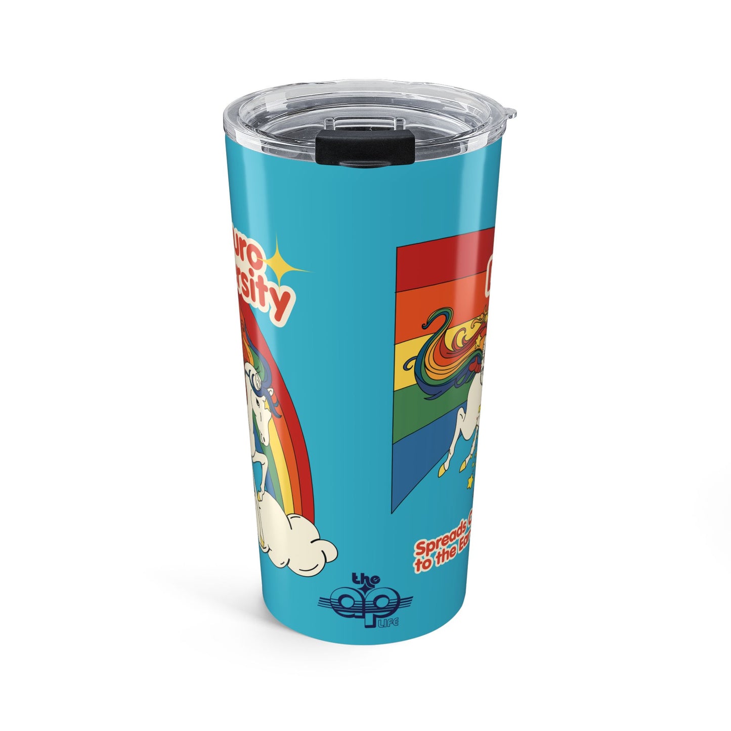Neurodiversity Spreads Color to the Earth - Insulated Tumbler 20oz