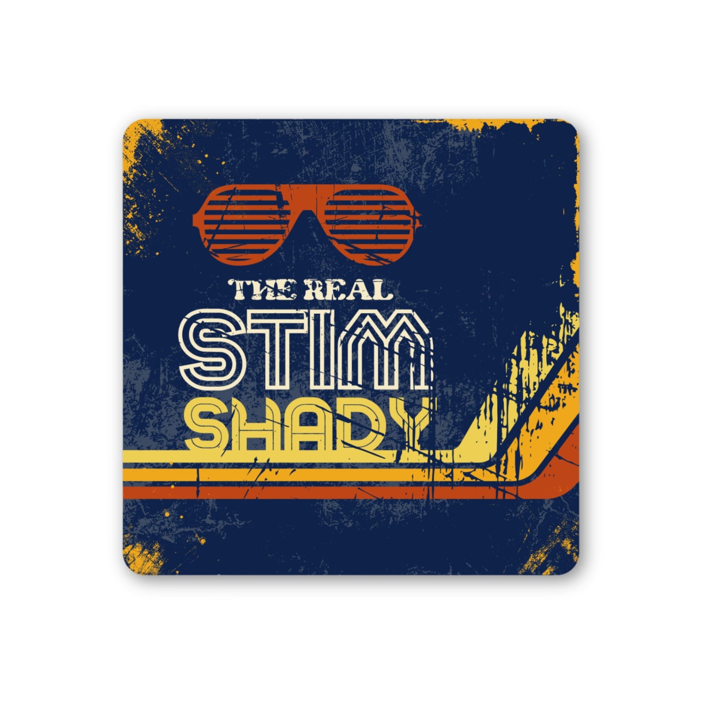 The Real Stim Shady Matte Sticker