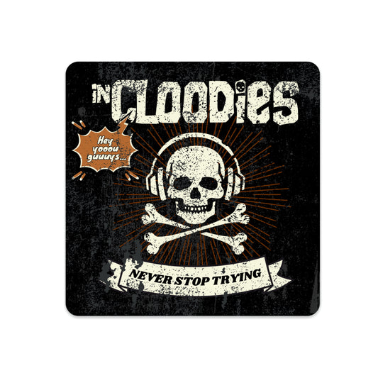 InCloodies Never Stop Trying Goonies Style Sticker - 10/25 Release