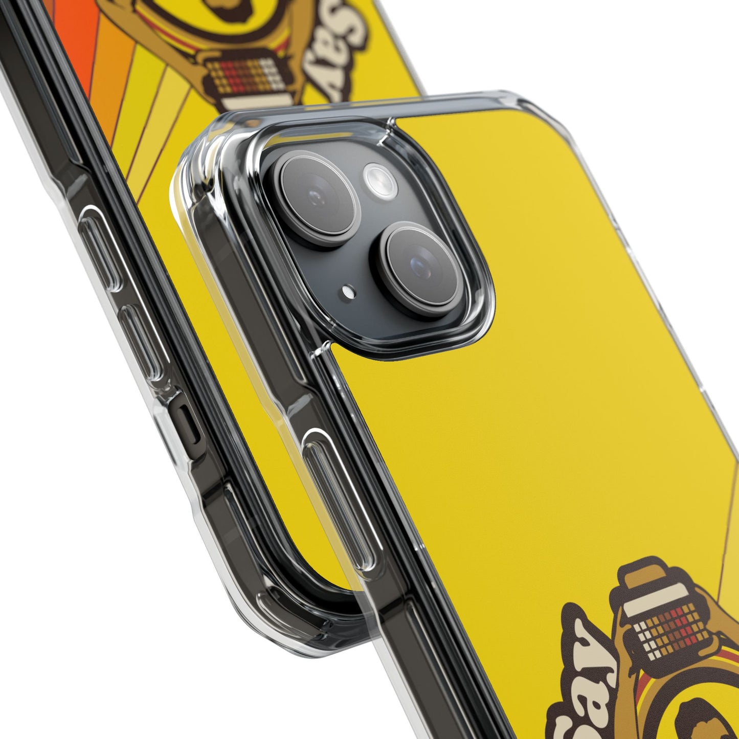 Say Anything - AAC - Lilly's Voice + The AP Life Collab - MagSafe® Clear Impact Case for iPhone