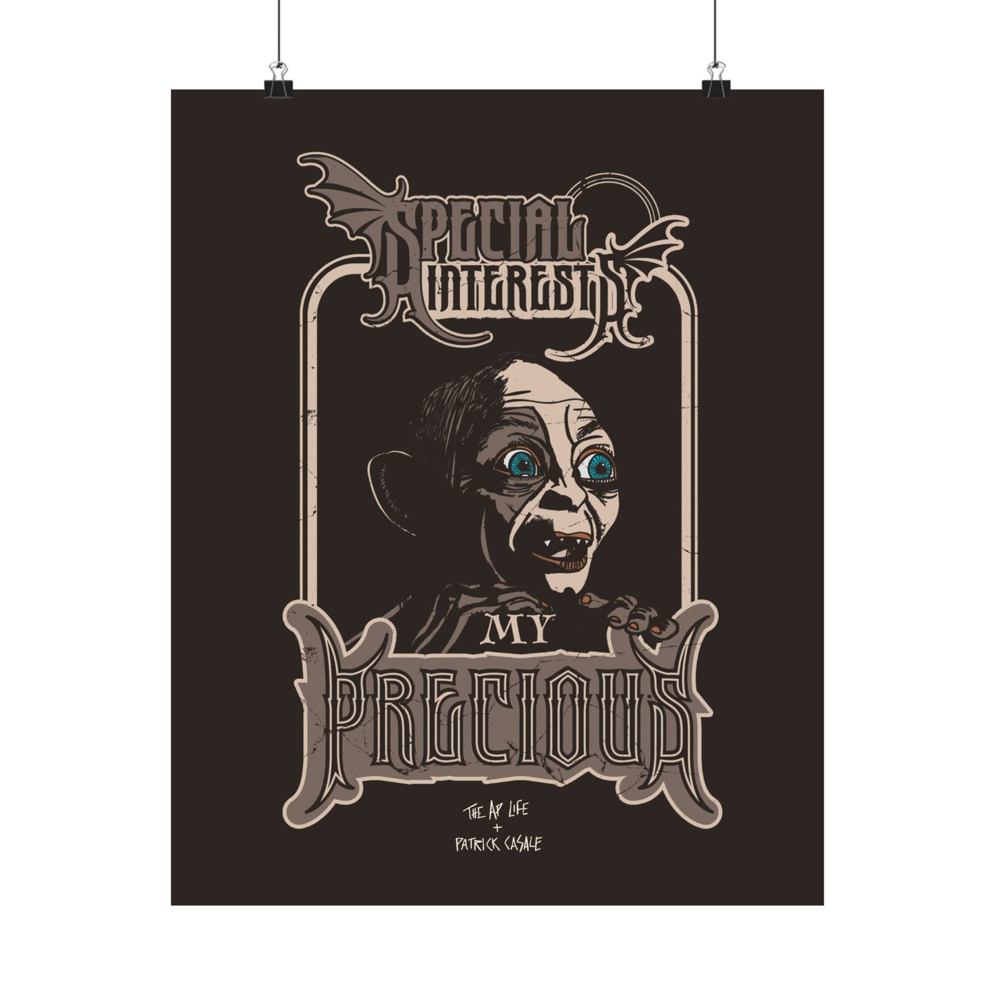 Special Interests - My Precious - LOTR - Matte Vertical Poster