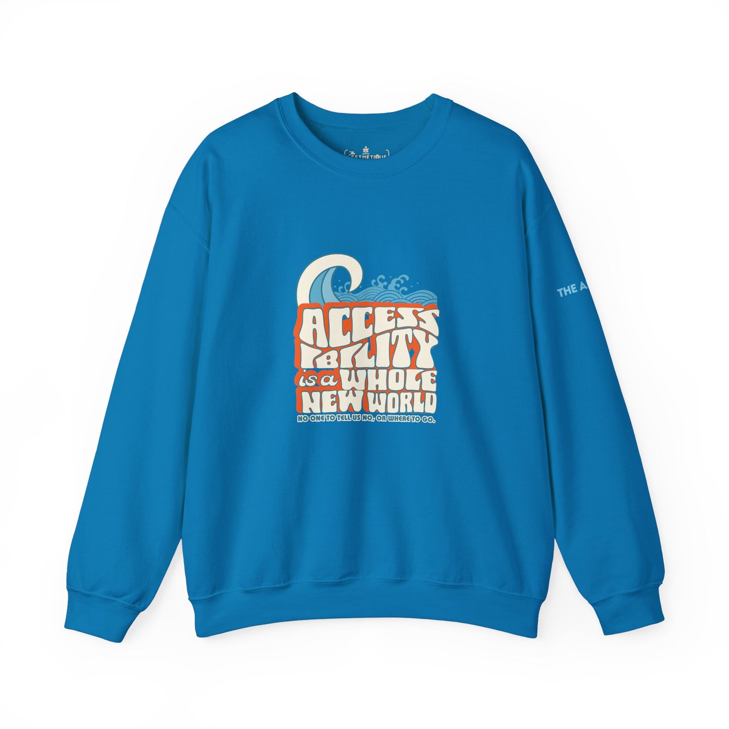 Access Ability Crewneck Sweatshirt - Unisex Heavy Blend™