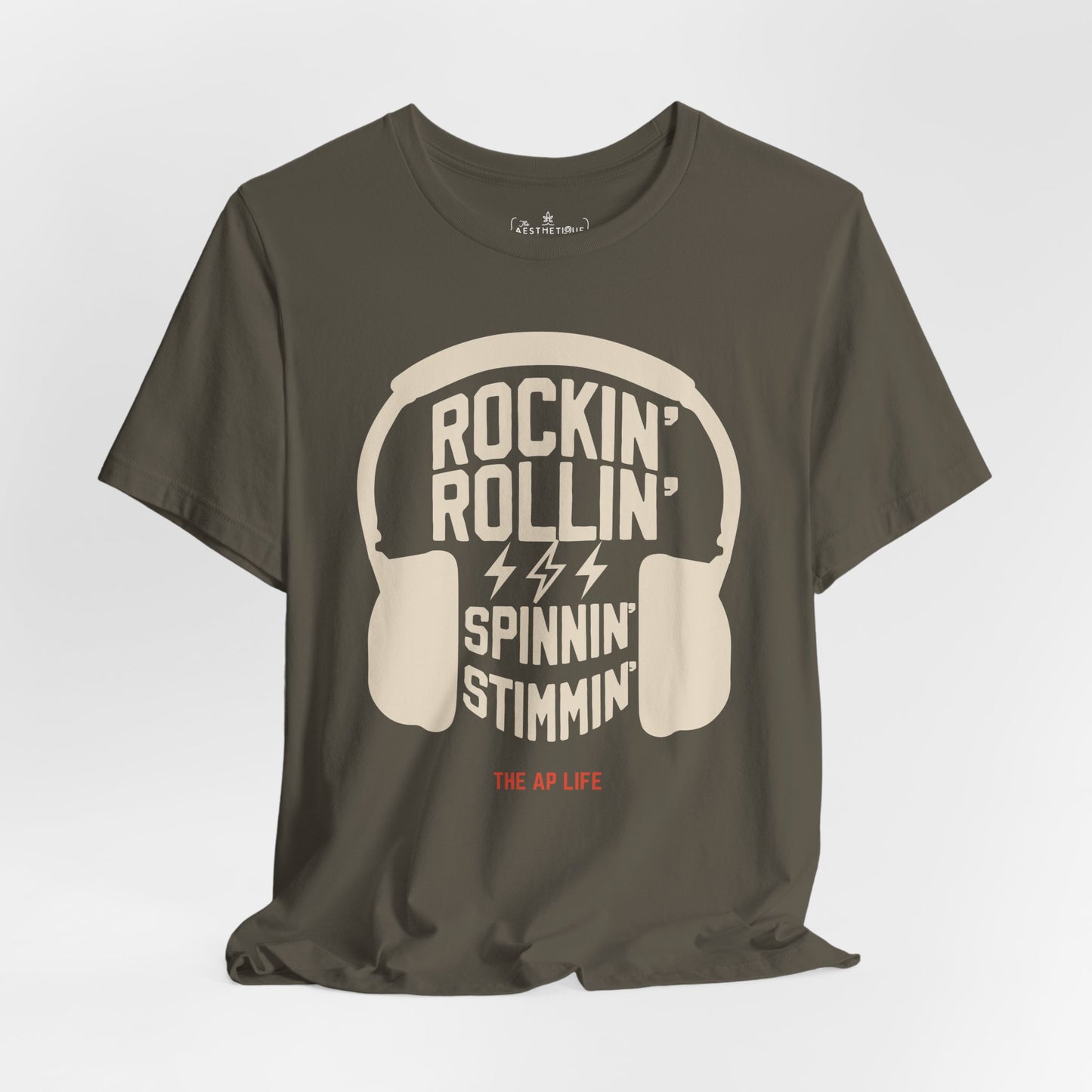 Rockin' Rollin' Spinnin' Stimmin'- Adult Unisex Jersey Tee