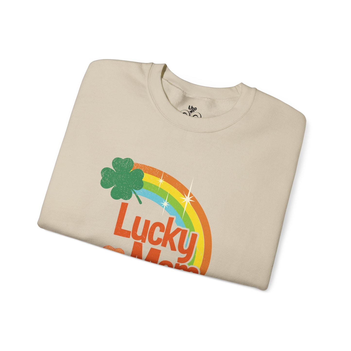 Lucky Mom to an Autistic Kid - Adult Unisex Heavy Blend™ Crewneck Sweatshirt
